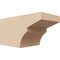 Ekena Millwork 6in. W x 6in. H x 12in. L Monterey Woodgrain TimberThane Rafter Tail, Primed Tan RFTUR06X06X12MONRCPR - alternate 1
